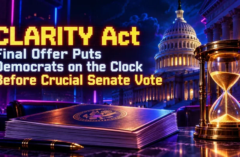 CLARITY Act Final Offer Puts Democrats on the Clock Before Crucial Senate Vote