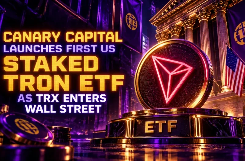 Canary Capital Launches First US Staked TRON ETF as TRX Enters Wall Street