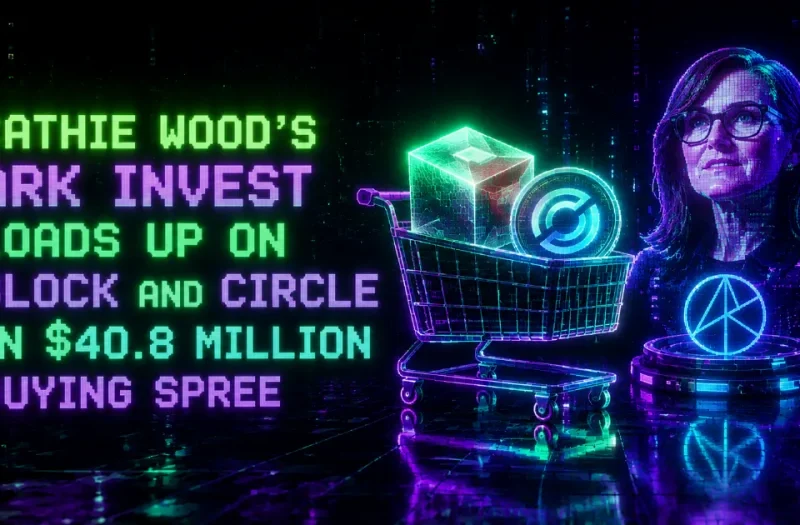 Cathie Wood’s Ark Invest Loads Up on Block and Circle in $40.8 Million Buying Spree