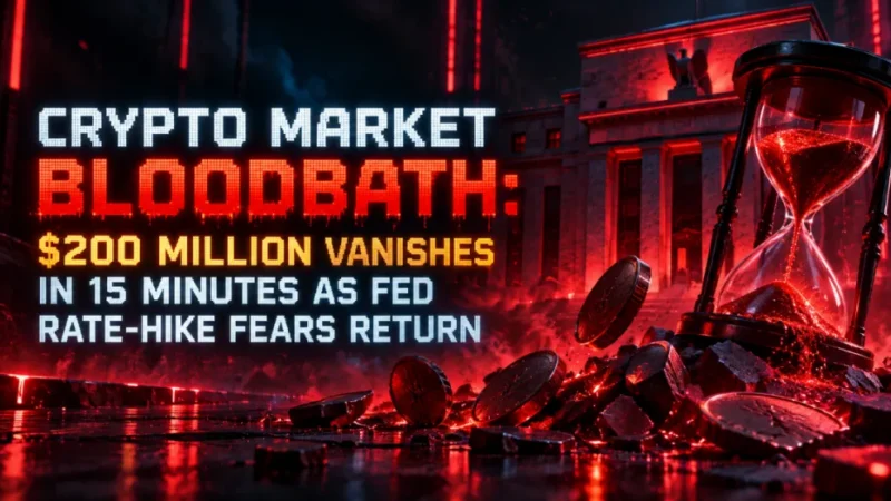 Why Is Crypto Crashing? Bitcoin Plunges After US Jobs Shock as $200B Is Liquidated in 15 Minutes