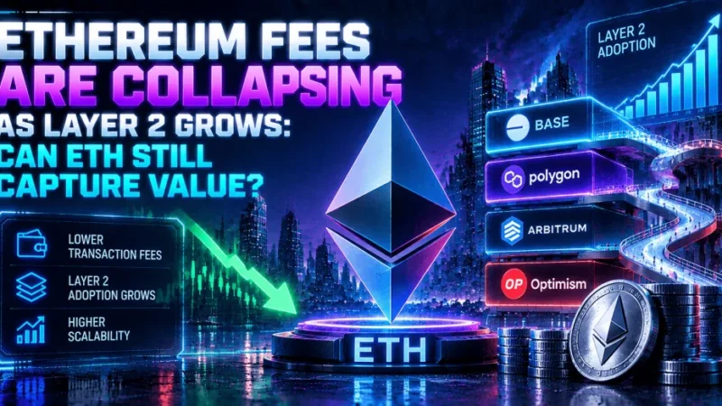 Ethereum Fees Are Collapsing as Layer 2 Grows: Can ETH Still Capture Value?