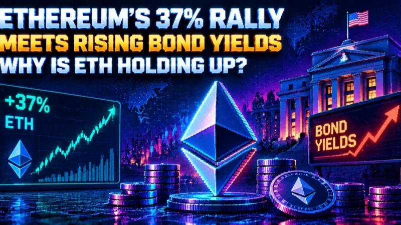 Ethereum’s 37% Rally Meets Rising Bond Yields: Why Is ETH Holding Up?