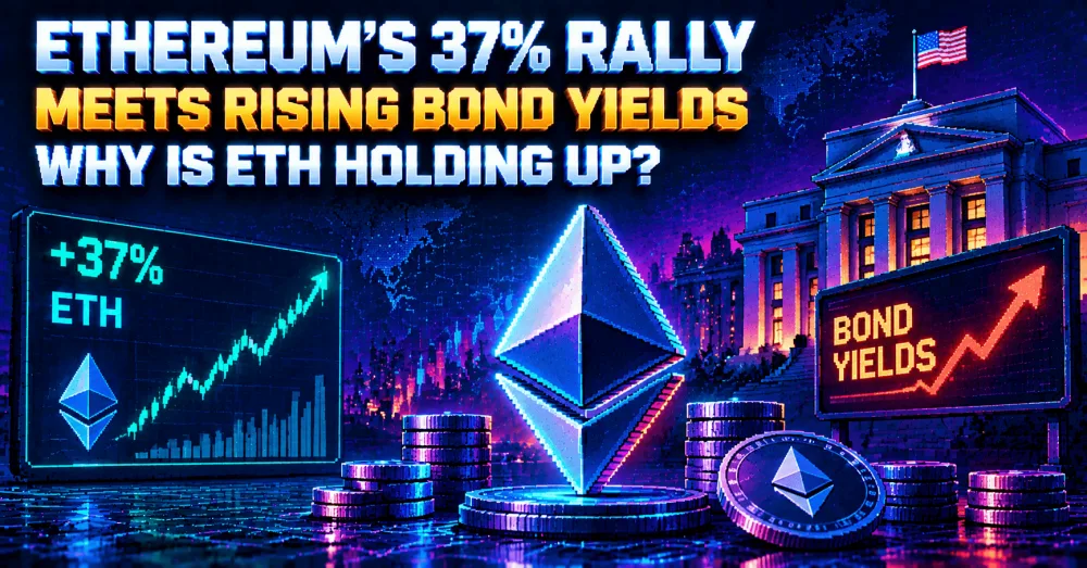 Ethereum’s 37% Rally Meets Rising Bond Yields: Why Is ETH Holding Up?