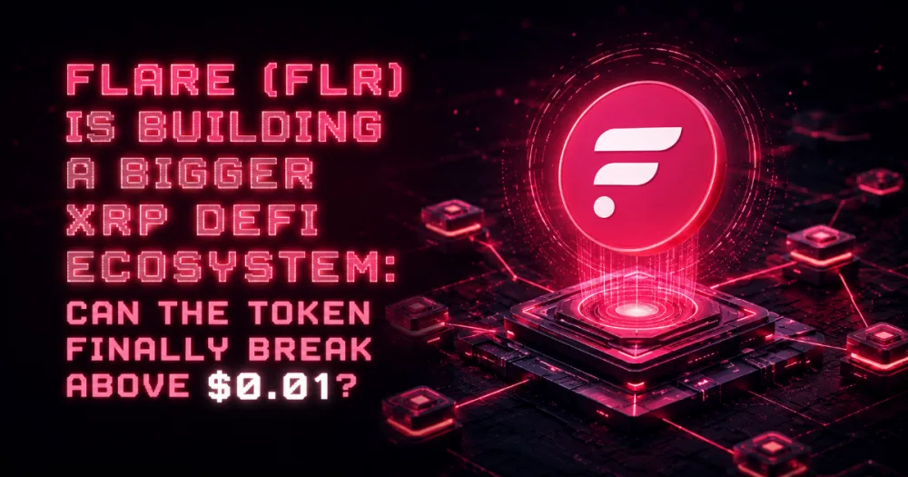 Flare (FLR) Is Building a Bigger XRP DeFi Ecosystem: Can the Token Finally Break Above $0.01?