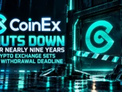 CoinEx Shuts Down After Nearly Nine Years as Crypto Exchange Sets Final Withdrawal Deadline