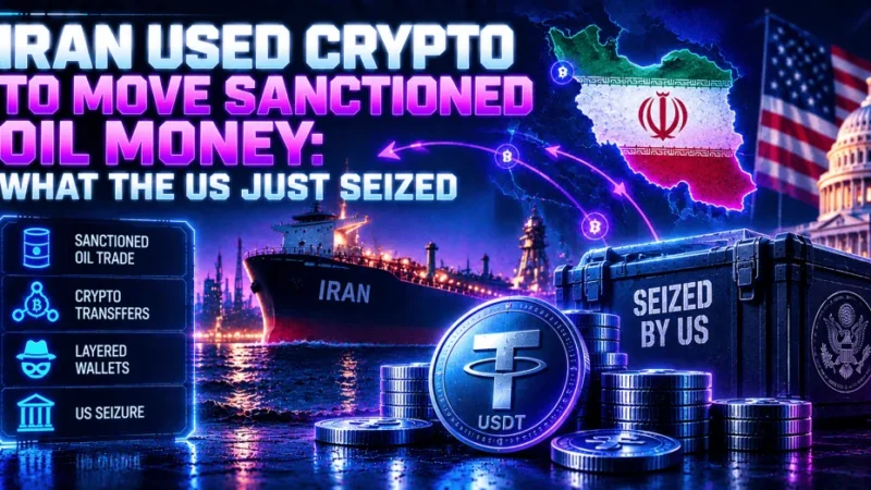 Iran Used Crypto to Move Sanctioned Oil Money: What the US Just Seized