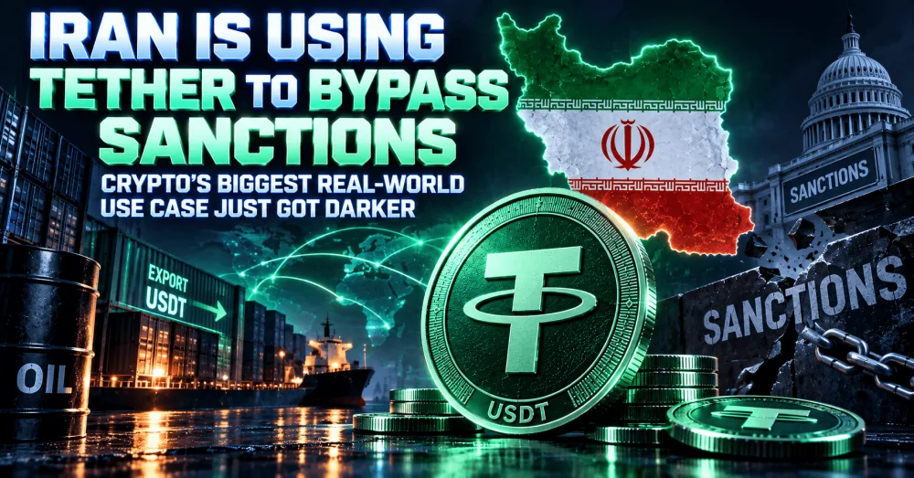 Iran Is Using Tether to Bypass Sanctions: Crypto’s Biggest Real-World Use Case Just Got Darker