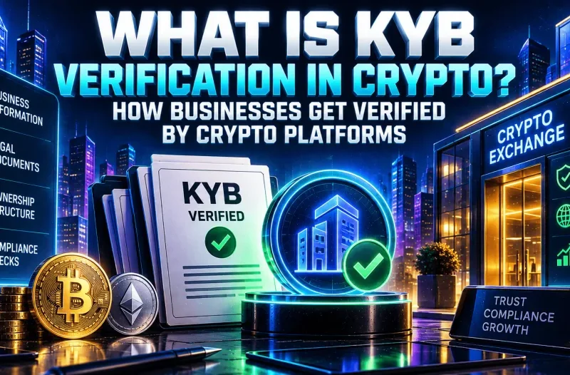 What Is KYB Verification in Crypto? How Businesses Get Verified by Crypto Platforms