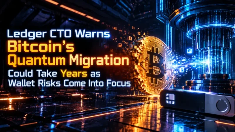 Ledger CTO Warns Bitcoin’s Quantum Migration Could Take Years as Wallet Risks Come Into Focus