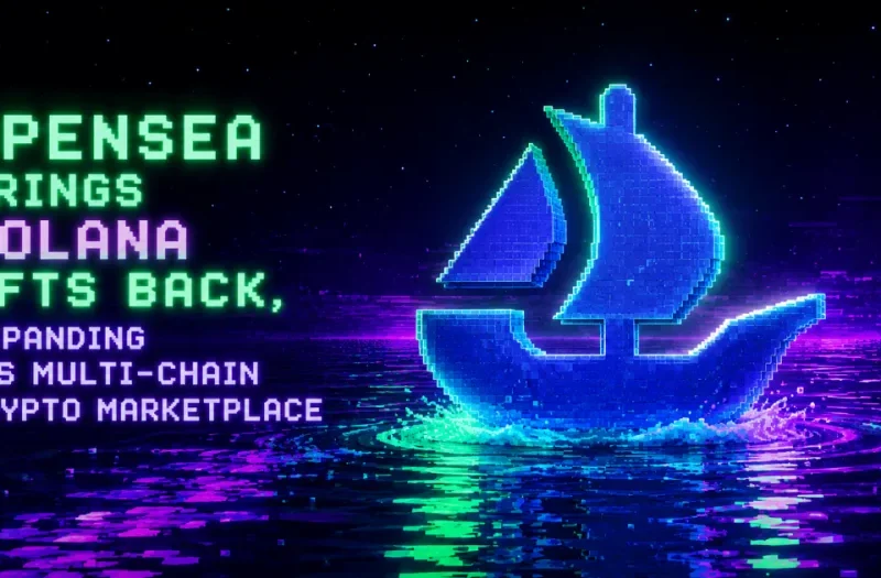 OpenSea Brings Solana NFTs Back, Expanding Its Multi-Chain Crypto Marketplace