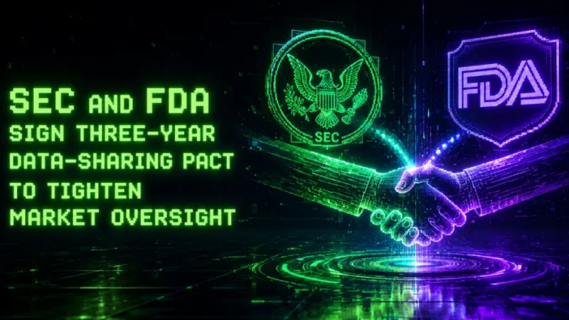 SEC and FDA Sign Three-Year Data-Sharing Pact to Tighten Market Oversight