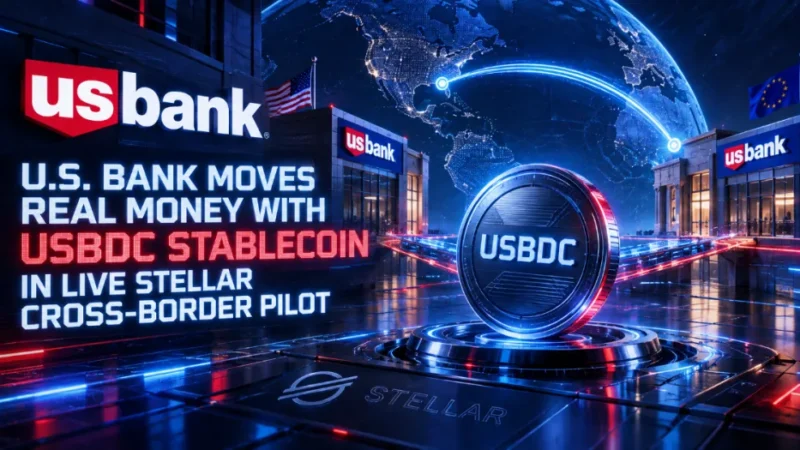 U.S. Bank Moves Real Money With USBDC Stablecoin in Live Stellar Cross-Border Pilot