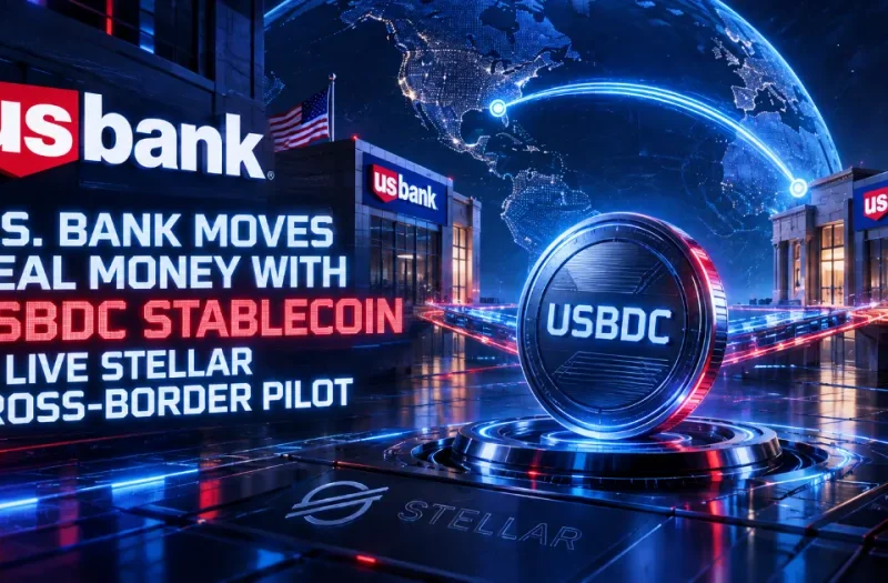 U.S. Bank Moves Real Money With USBDC Stablecoin in Live Stellar Cross-Border Pilot