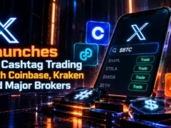 X Launches US Cashtag Trading With Coinbase, Kraken and Major Brokers