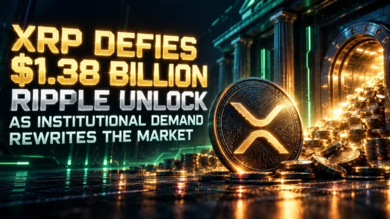 XRP Defies $1.38 Billion Ripple Unlock as Institutional Demand Rewrites the Market