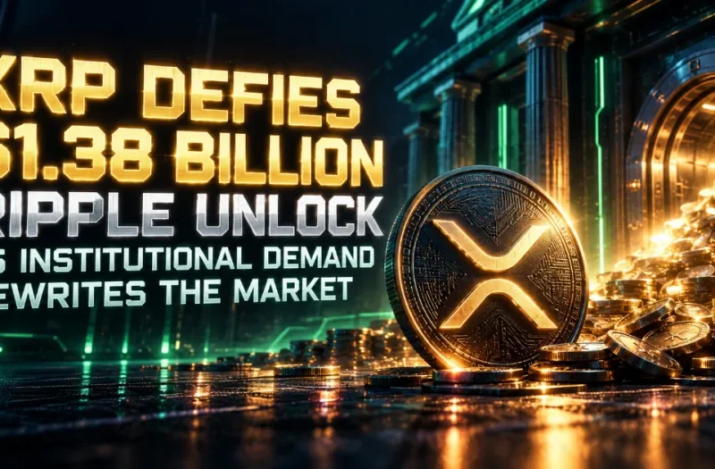XRP Defies $1.38 Billion Ripple Unlock as Institutional Demand Rewrites the Market