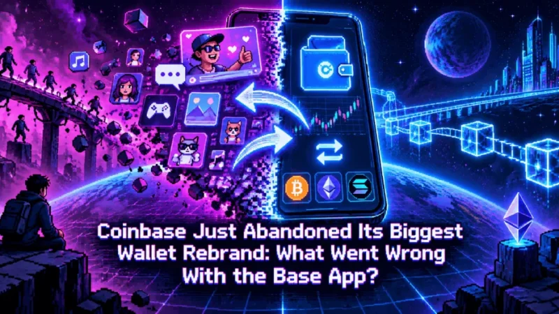 Coinbase Just Abandoned Its Biggest Wallet Rebrand: What Went Wrong With the Base App?