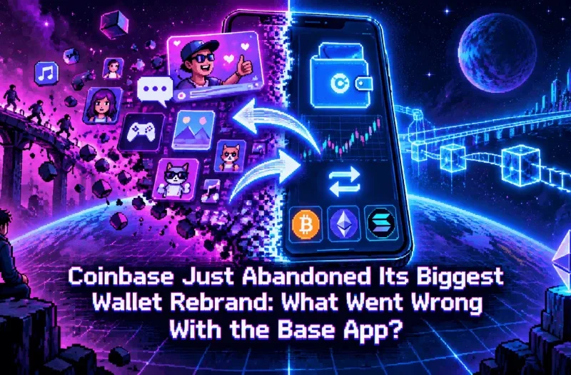 Coinbase Just Abandoned Its Biggest Wallet Rebrand: What Went Wrong With the Base App?