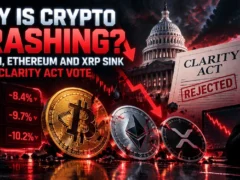 Why Is Crypto Crashing? Bitcoin, Ethereum and XRP Sink After CLARITY Act Vote