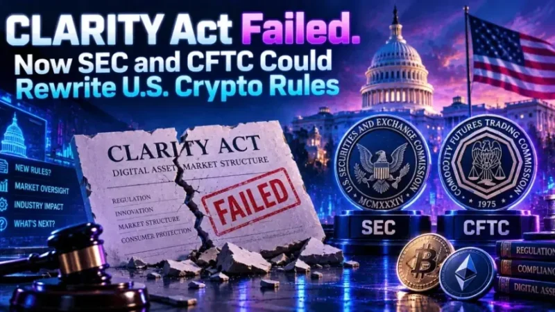 CLARITY Act Failed. Now SEC and CFTC Could Rewrite U.S. Crypto Rules