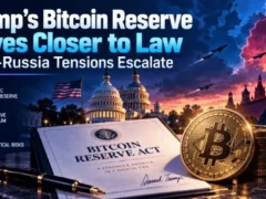Trump’s Bitcoin Reserve Moves Closer to Law as US-Russia Tensions Escalate