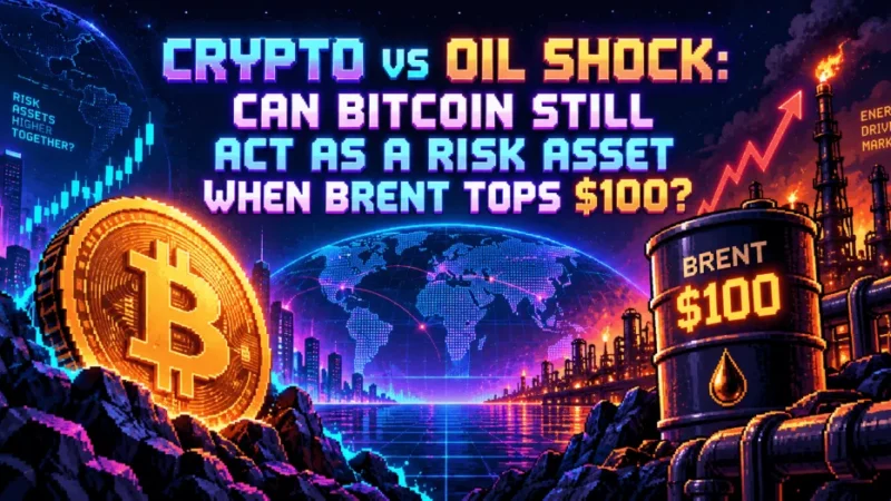 Crypto vs Oil Shock: Can Bitcoin Still Act as a Risk Asset When Brent Tops $100?
