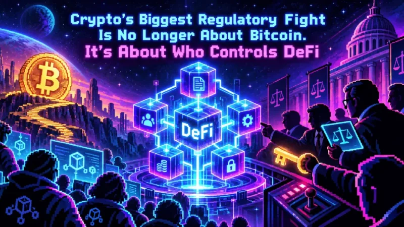 Crypto’s Biggest Regulatory Fight Is No Longer About Bitcoin. It’s About Who Controls DeFi