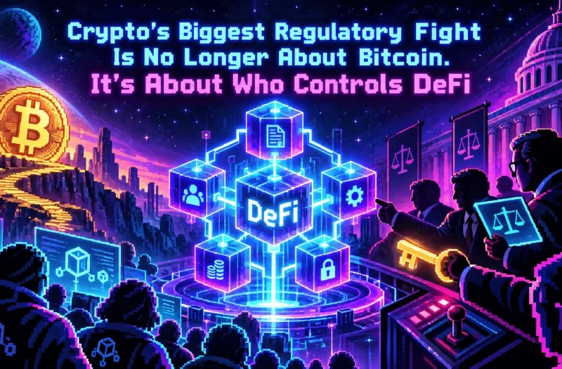 Crypto’s Biggest Regulatory Fight Is No Longer About Bitcoin. It’s About Who Controls DeFi