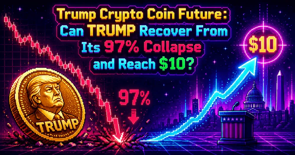 Trump Crypto Coin Future: Can TRUMP Recover From Its 97% Collapse and Reach $10?